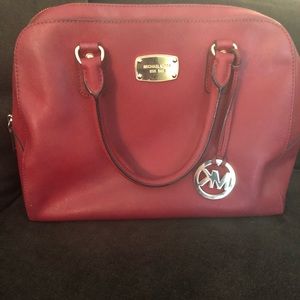 Dark Red Michael Kors Bag
